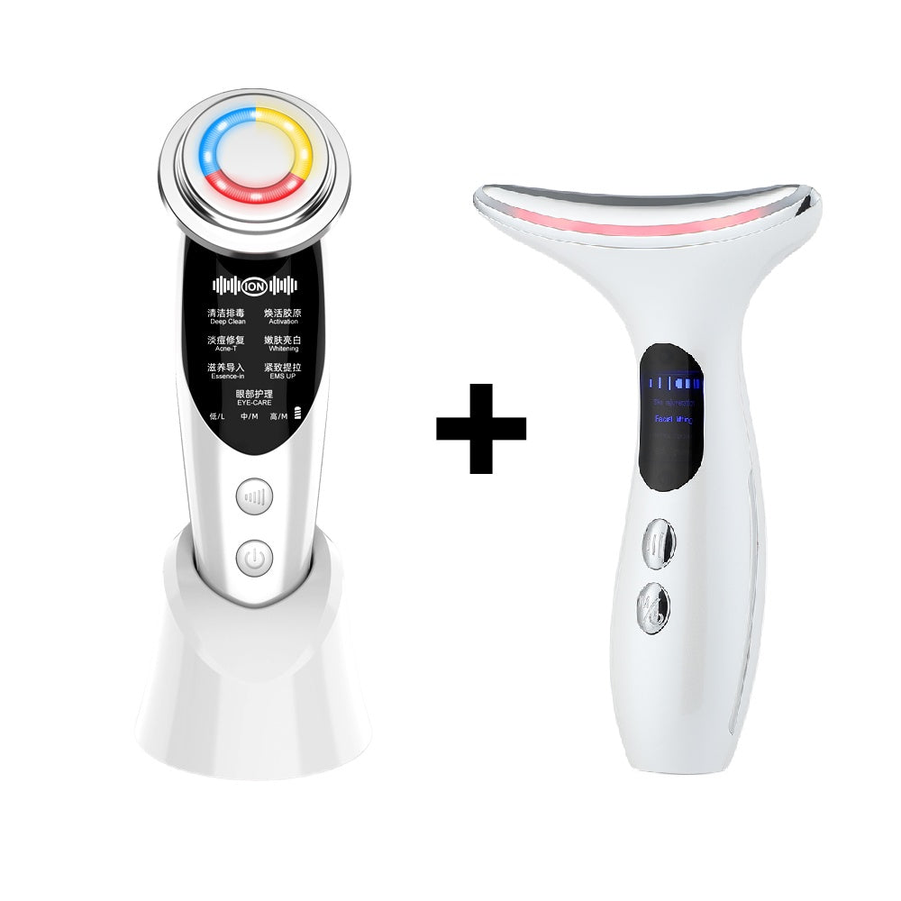 FirmeLift | Appareil Lifting & Raffermissement Facial – Bithérapie Ionique & LED