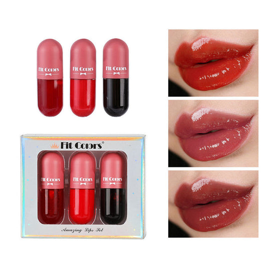 Coffret de 3 huiles à lèvres repulpantes LipRevive - Couleurs variées Divinelle