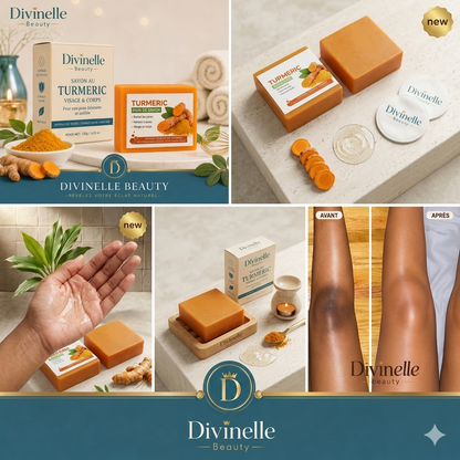 Savon Turmeric – Nettoyant Purifiant & Éclat Naturel