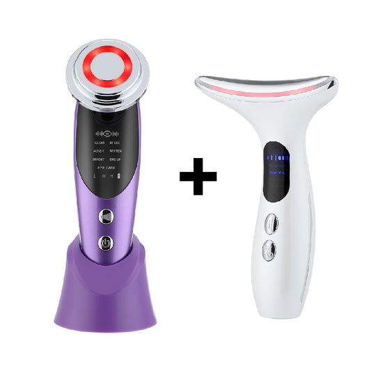 FirmeLift | Appareil Lifting & Raffermissement Facial – Bithérapie Ionique & LED