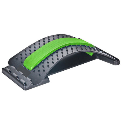 Appareil de massage et d'étirement du dos DorsaRelax - Modèle vert ergonomique