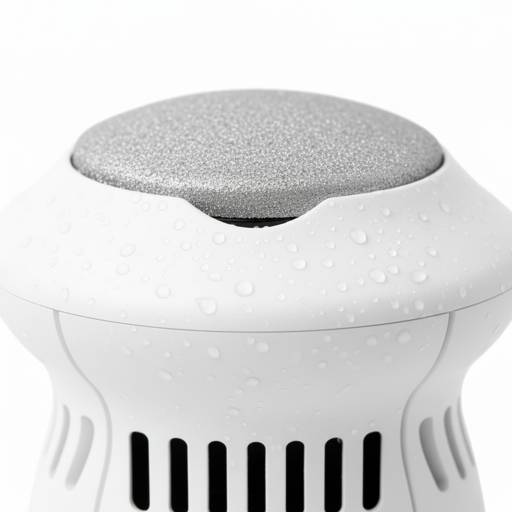 Tête de ponçage lavable et résistante à l'eau pour une hygiène parfaite.